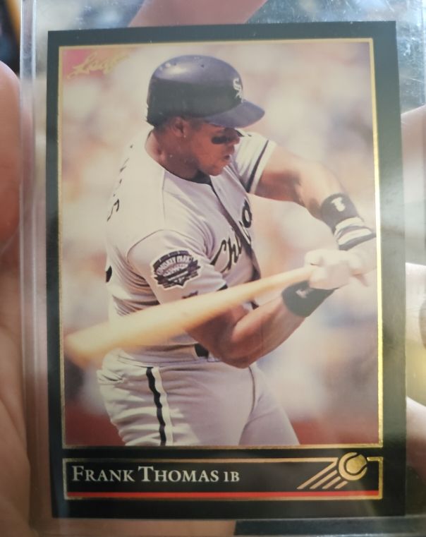 1992 Leaf Gold #349 Frank Thomas — front