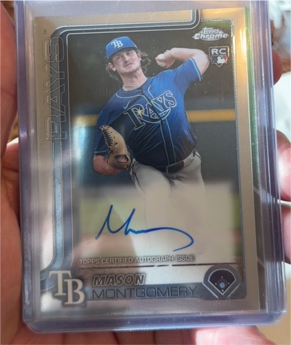 2025 Topps Chrome #RA-MMO Mason Montgomery — front