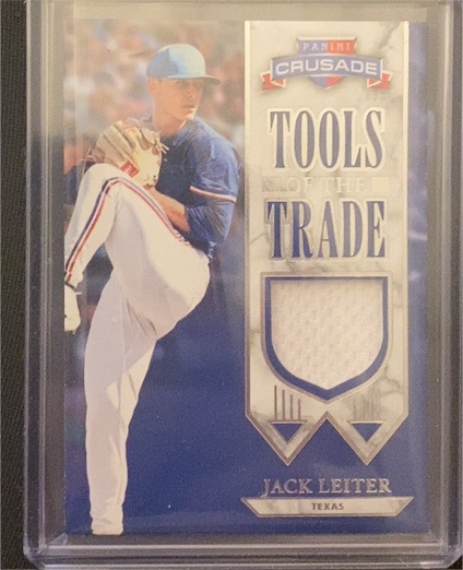 2025 Panini Crusade Tools of the Trade #TTS-JLE Jack Leiter — front
