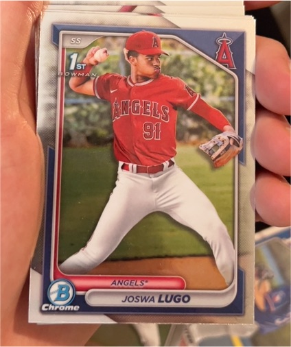 2024 Bowman Chrome #BCP-237 Joswa Lugo — front