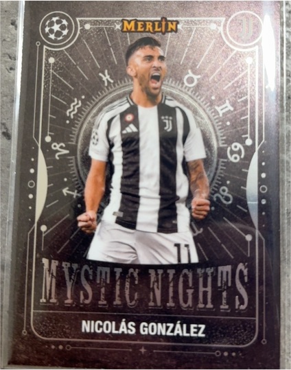 2024-25 Topps Merlin #MN-11 Nicolás González Mystic Nights — front