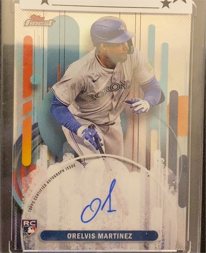 2025 Topps Finest #FA-OM Orelvis Martinez — front