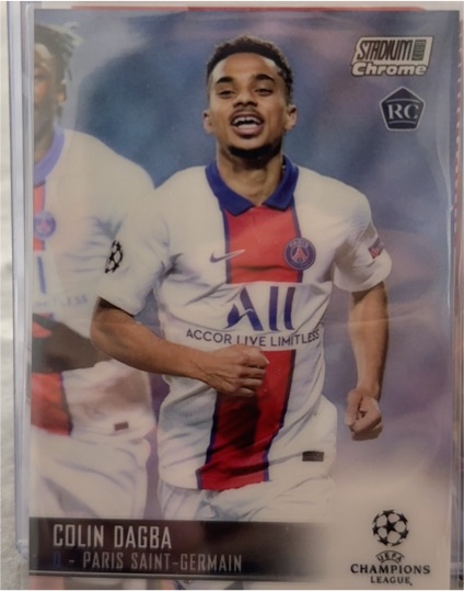 2020-21 Topps Stadium Club Chrome UEFA Champions League #91 Colin Dagba — front