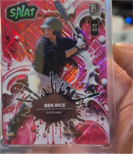 2024 Wild Card Splat #2/2 Ben Rice — front