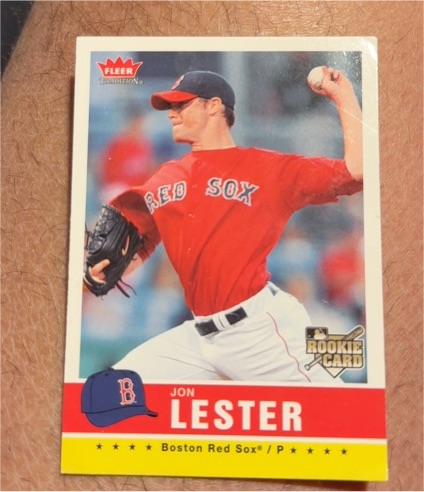 2006 Fleer Tradition #54 Jon Lester — front