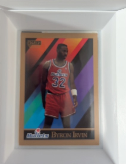1990-91 SkyBox #420 Byron Irvin — front