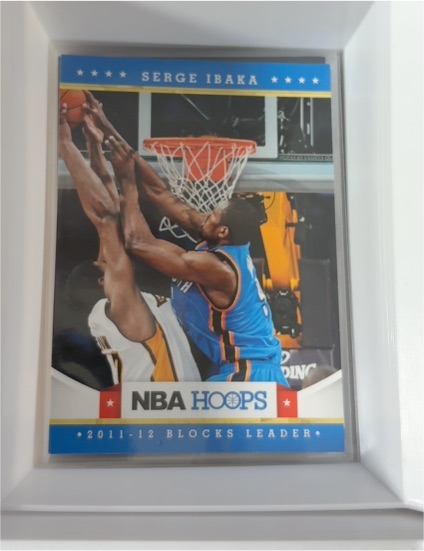 2012-13 Panini NBA Hoops #297 Serge Ibaka — front