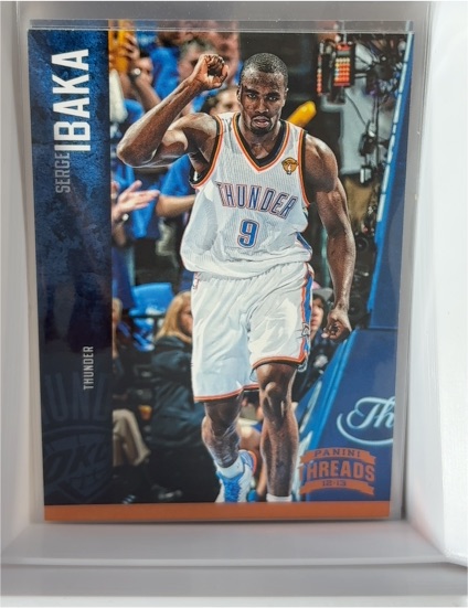 2012-13 Panini Threads #101 Serge Ibaka — front