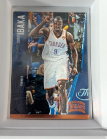 2012-13 Panini Threads #101 Serge Ibaka — front