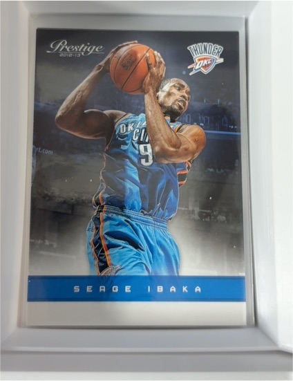 2012-13 Panini Prestige #74 Serge Ibaka Oklahoma City Thunder — front