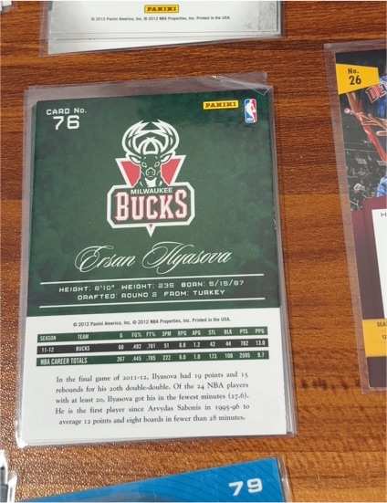 2012 Panini #76 Ersan Ilyasova — front