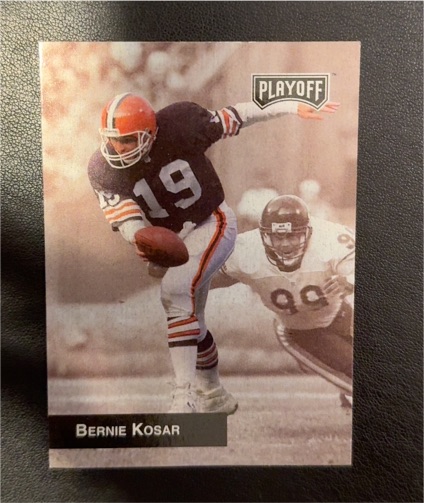 1993 Playoff #25 Bernie Kosar — front
