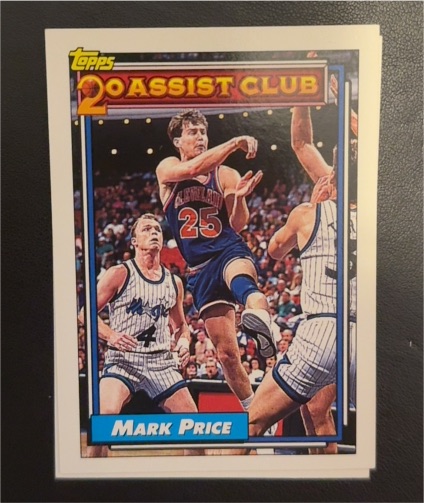 1992-93 Topps #218 Mark Price — front