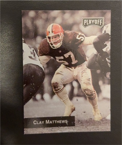 1993 Playoff #146 Clay Matthews — front