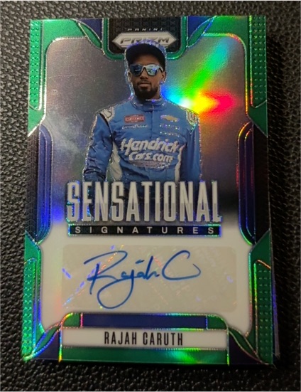 2024 Panini Prizm #SS-RCH Rajah Caruth Sensational Signatures — front