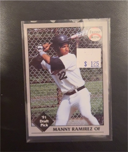 1991 Front Row Draft Picks #47 Manny Ramirez — front