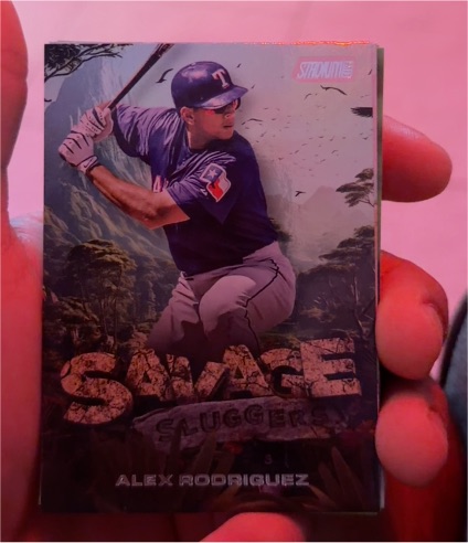 2025 Topps Stadium Club #SS-9 Alex Rodriguez Savage Sluggers — front