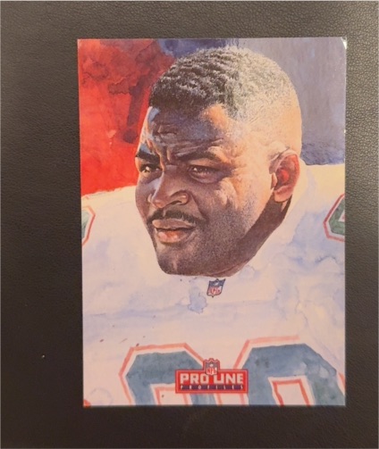 1993 Pro Line Profiles #527 Keith Jackson — front