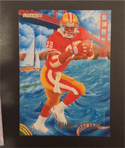 1994 Fleer #2 Ricky Watters Pro-Visions San Francisco 49ers — front