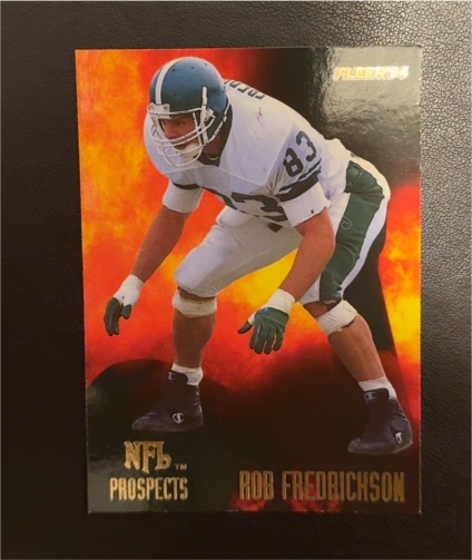 1994 Fleer NFL Prospects #9 Rob Fredrickson — front