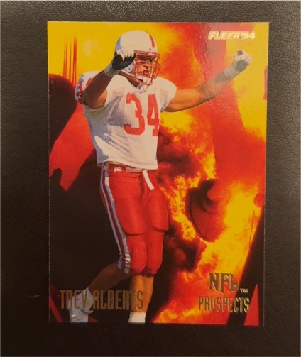 1994 Fleer NFL Prospects #2 Trev Alberts — front