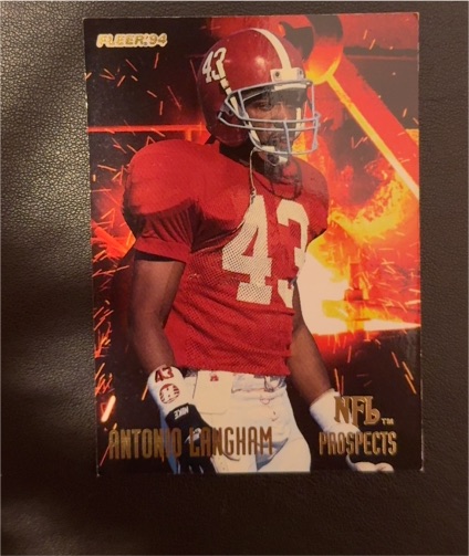 1994 Fleer NFL Prospects #16 Antonio Langham — front
