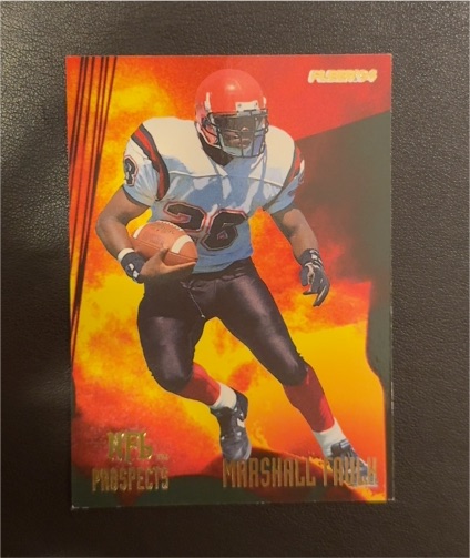 1994 Fleer NFL Prospects #7 Marshall Faulk — front
