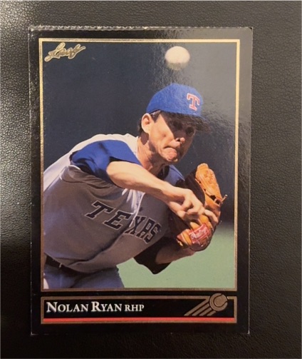 1992 Leaf Black Gold #41 Nolan Ryan — front