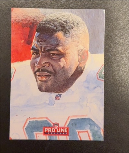 1993 Pro Line Profiles #527 Keith Jackson — front