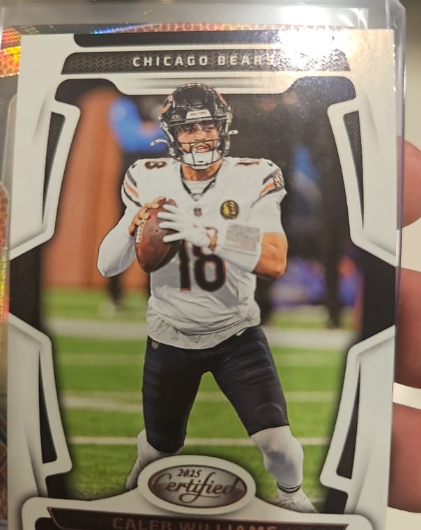 2025 Panini Certified #17 Caleb Williams — front