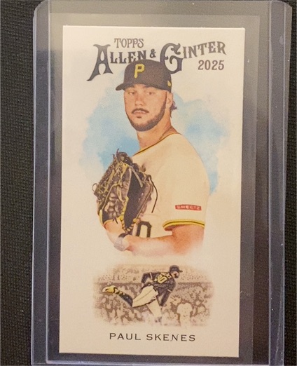 2025 Topps Allen & Ginter #N222-13 Paul Skenes — front