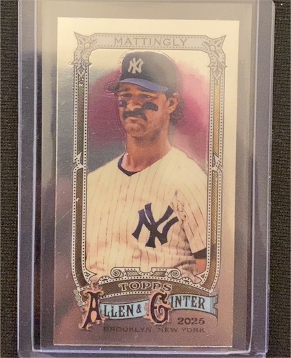 2025 Topps Allen & Ginter #173 Don Mattingly — front