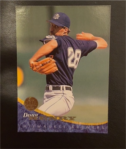 1994 Leaf #393 Doug Henry Milwaukee Brewers — front
