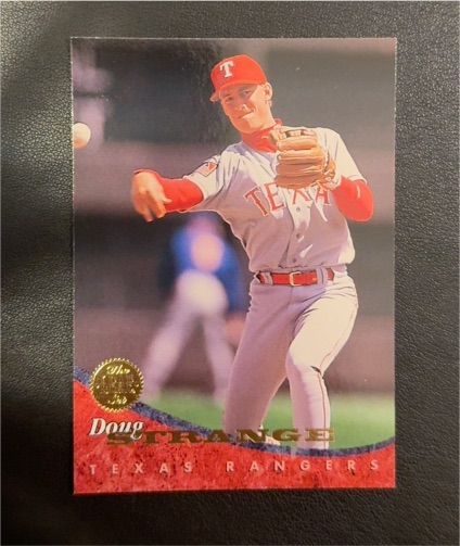 1994 Leaf #328 Doug Strange Texas Rangers — front