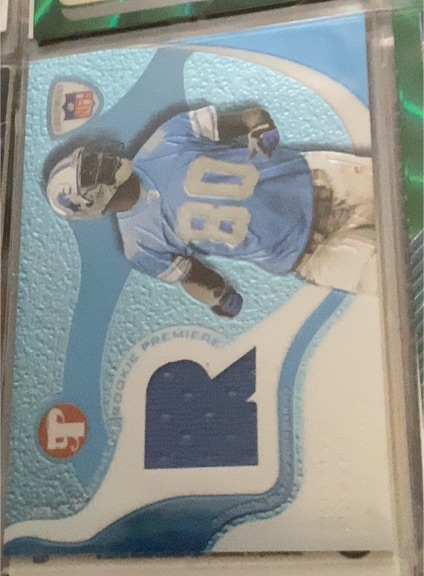 2003 Topps Pristine Rookie Premiere Jersey #RPR-CR Charles Rogers — front