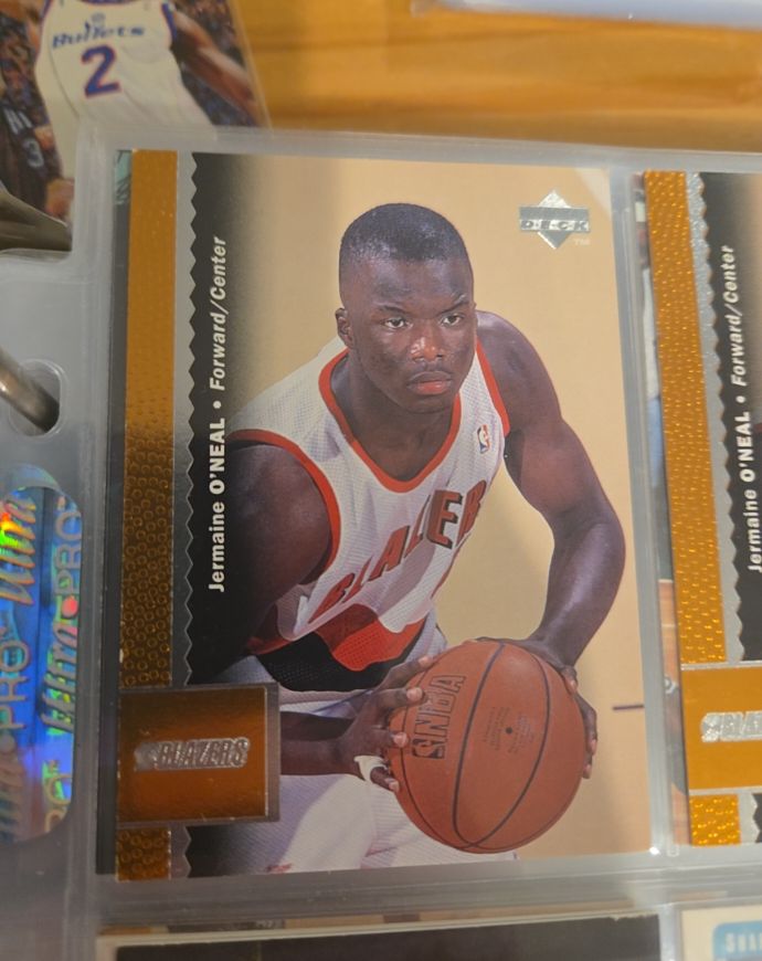 1996-97 Upper Deck #284 Jermaine O'Neal — front