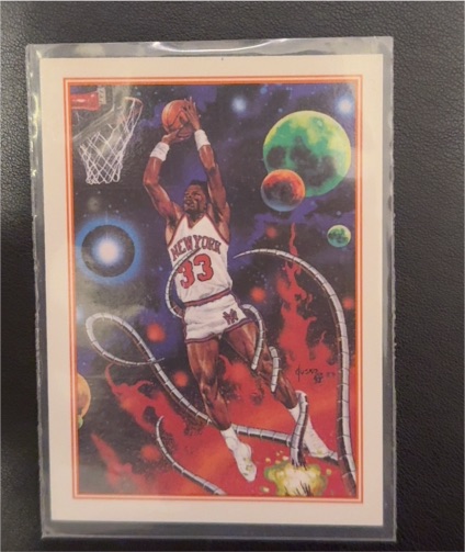 1992-93 Skybox NBA Hoops #AC1 Patrickman Patrick Ewing — front