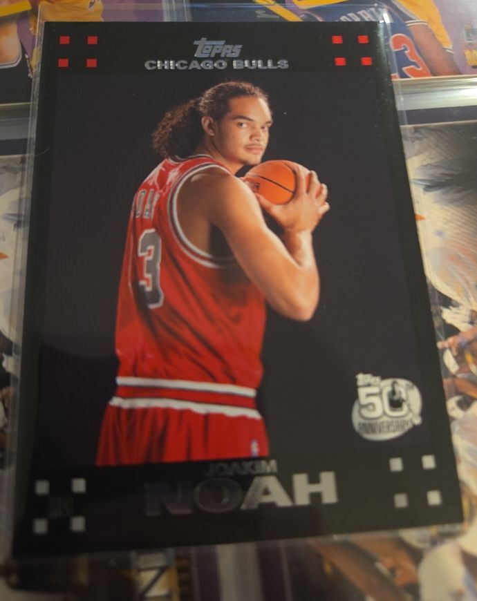 2007-08 Topps #119 Joakim Noah — front