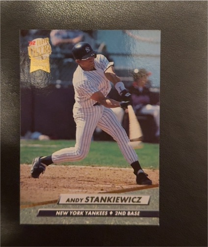 1992 Fleer Ultra #415 Andy Stankiewicz — front