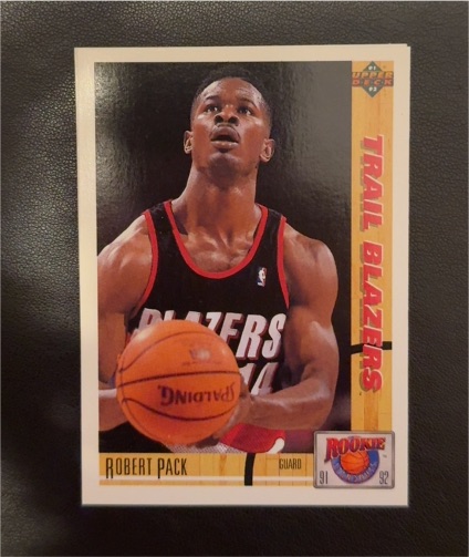 1991-92 Upper Deck Rookie Standouts #R30 Robert Pack — front