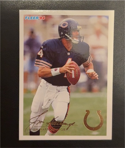 1994 Fleer #209 Jim Harbaugh Chicago Bears — front