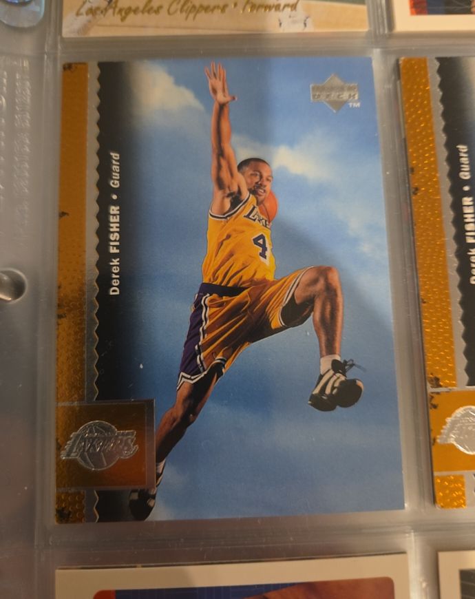 1996-97 Upper Deck #238 Derek Fisher — front