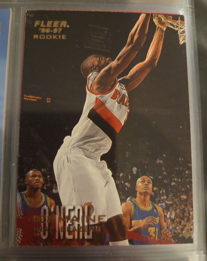 1996-97 Fleer #242 Jermaine O'Neal — front