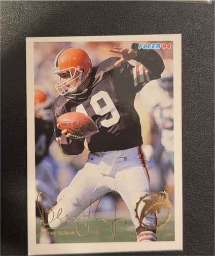 1994 Fleer #280 Bernie Kosar — front