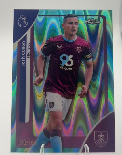 2026 Topps Chrome Premier League #56 Josh Cullen — front