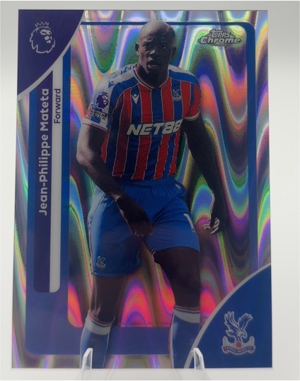 2026 Topps Chrome Premier League #75 Jean-Philippe Mateta — front