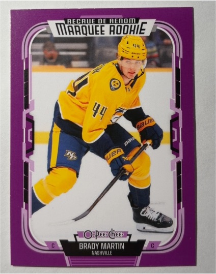 2025-26 O-Pee-Chee #589 Brady Martin — front