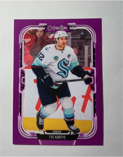 2025-26 O-Pee-Chee #48 Tye Kartye — front