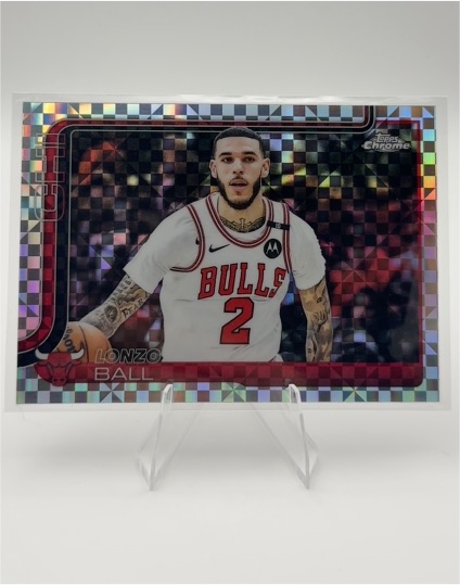 2025-26 Topps Chrome #38 Lonzo Ball — front