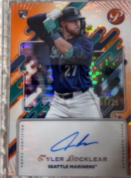 2025 Topps Pristine #PA-TL Tyler Locklear — front